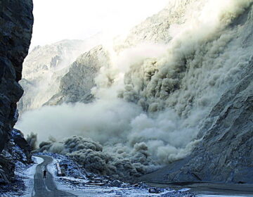 destruction disaster hunza landscapes wallpaper preview