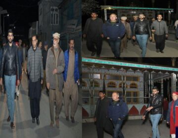 urdu news, Skardu, Al-Abbas Scouts, Magistrates and other officers visited the procession routes of Yum Ali A.S