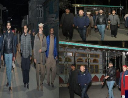 urdu news, Skardu, Al-Abbas Scouts, Magistrates and other officers visited the procession routes of Yum Ali A.S