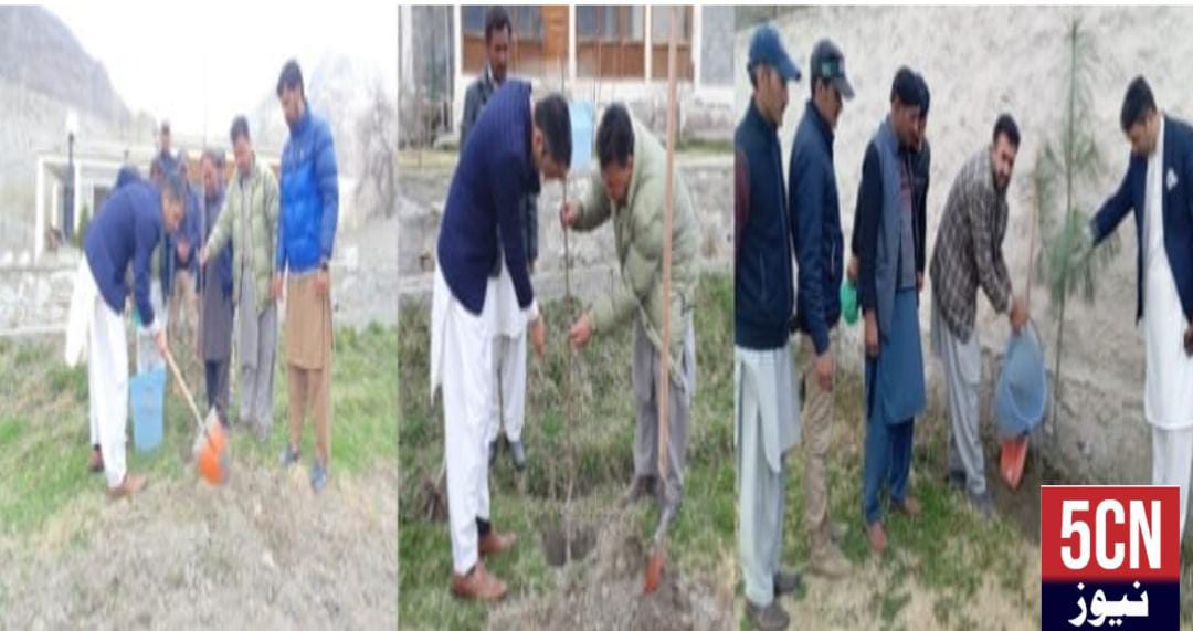 urdu news, Spring Plantation Campaign in Shigar Valley,