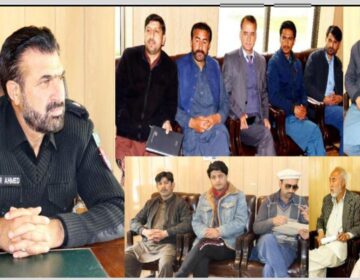 urdu news, high-level meeting was held at SP Office Shigar