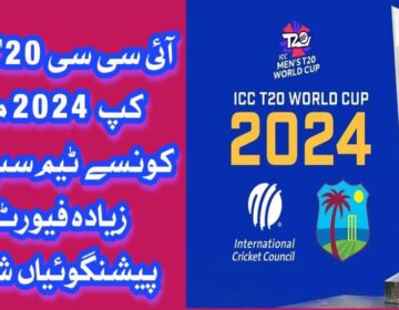 ICC T20 world cup 2024, World Cup 2024 Predictions for Favorites