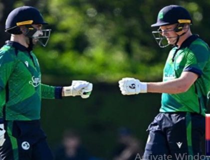 ICC T20, defeated Pakistan by 5 wickets in the first match of Ireland T20 series