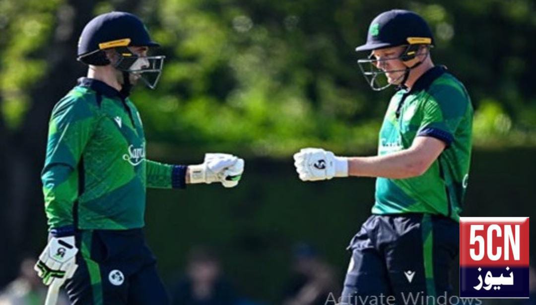 ICC T20, defeated Pakistan by 5 wickets in the first match of Ireland T20 series