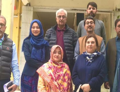 urdu news, delegation from Pakistan Institute of Fashion and Design (PIFD) Lahore and Synthetic Products Enterprises Limited (SPEL) visited University of Baltistan, Skardu