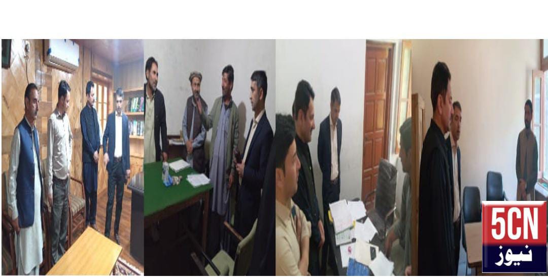 urdu news, DC shigar visited Tehsil Office