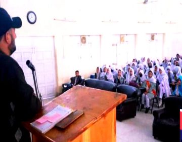 urdu news,grand function organized on the topic "Social Media Advantages and Disadvantages" at Girls Degree College Skardu