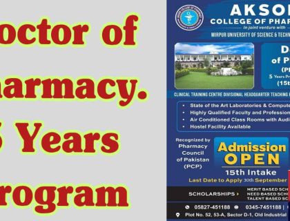 Admission open