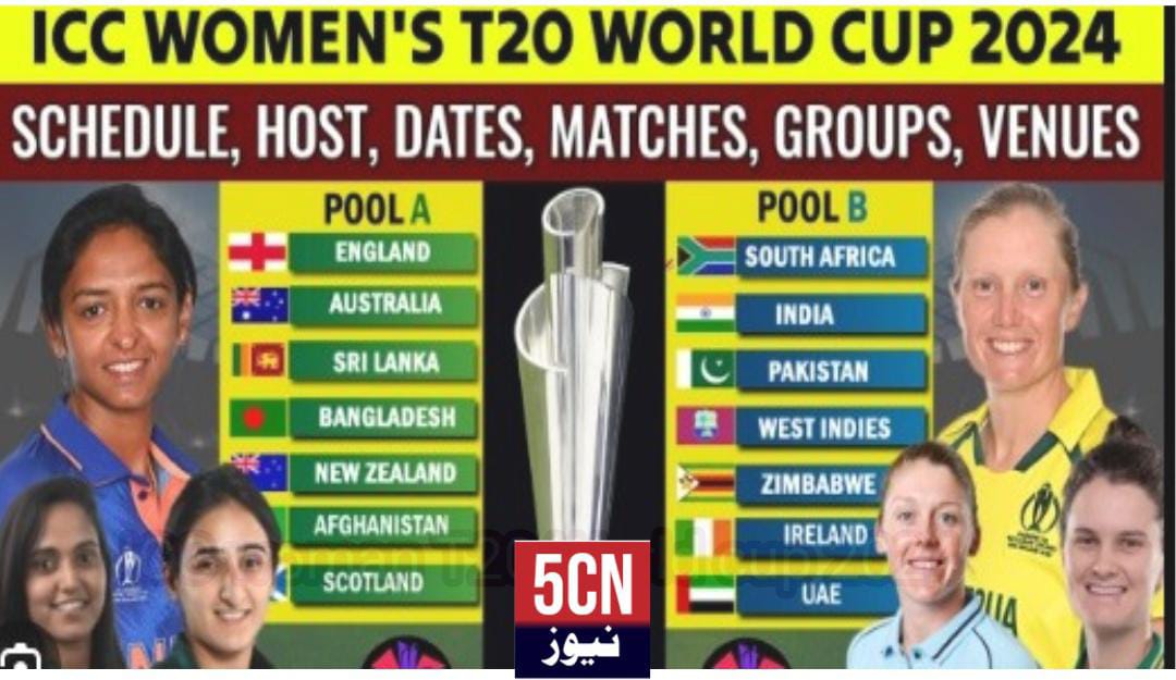 icc women T20 world cup 2024, schedule and venue