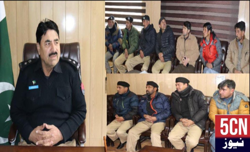 urdu news, newly appointed DPO Shigar took charge