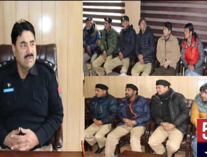 urdu news, newly appointed DPO Shigar took charge