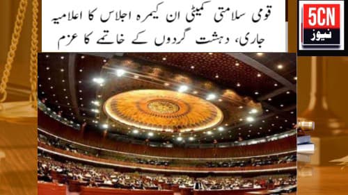 urdu news, Parliamentary Security Committee resolves to eliminate terrorism with full force,