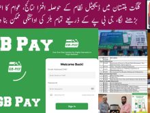 Gilgit baltistan news, GB pay mobile application ,