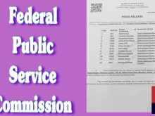 job alert today, Public Service Commission (FPSC)