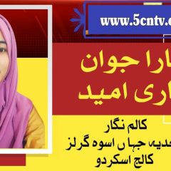 column in urdu, Our youth, our hope,