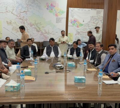 urdu news, land sliding in gilgit baltistan