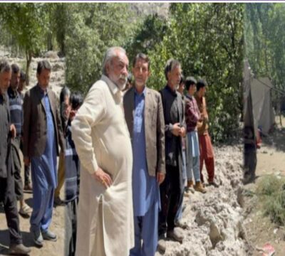 urdu news, land sliding in gilgit baltistan