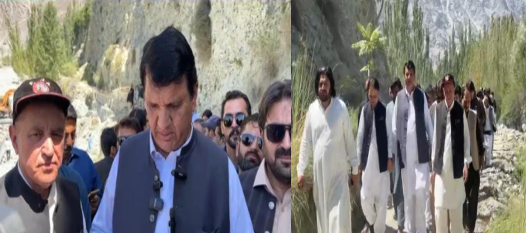 urdu news, land sliding in gilgit baltistan, urdu news, land sliding in gilgit baltistan