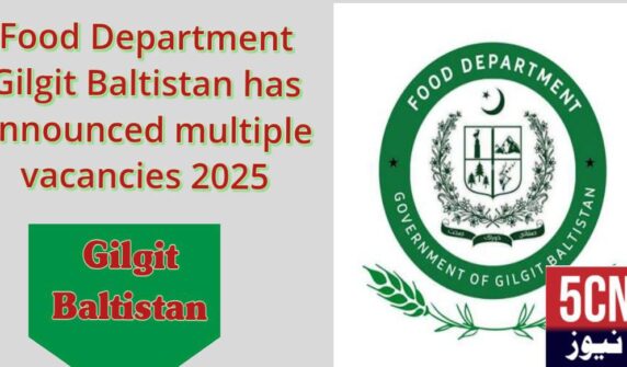 Job alert today, Food Department Gilgit Baltistan has announced multiple vacancies 2025