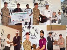 urdu news, first national marathon in Sarfa Ranga cold deser