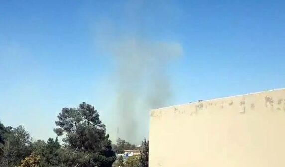 urdu news,heavy firing near FC headquarters