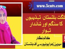 گلگت بلتستان: تہذیبوں کا سنگم اور شاندار تہوار، مہرین زہرا یونیورسٹی آف بلتستان اسکردو 1 column in urdu, Gilgit-Baltistan Civilizations and Magnificent Festivals