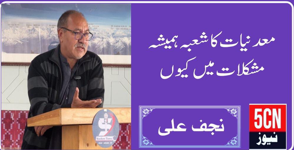 column in urdu, Mineral Sector Always in Crisis