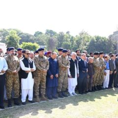 urdu news, Funeral prayers of martyred Major Sibtain Haider