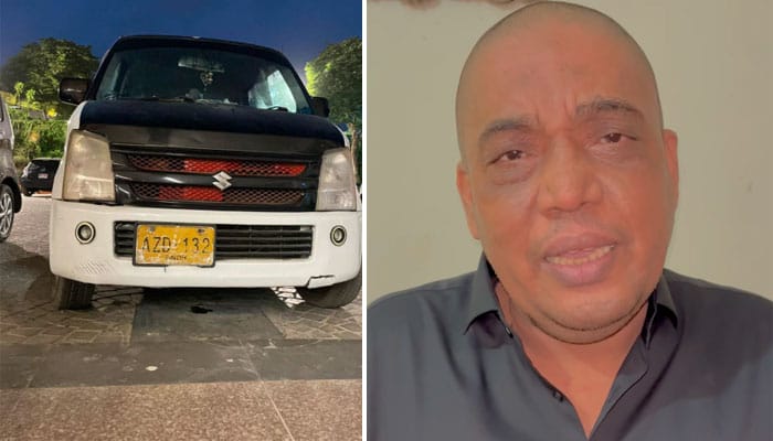 urdu news, car stolen