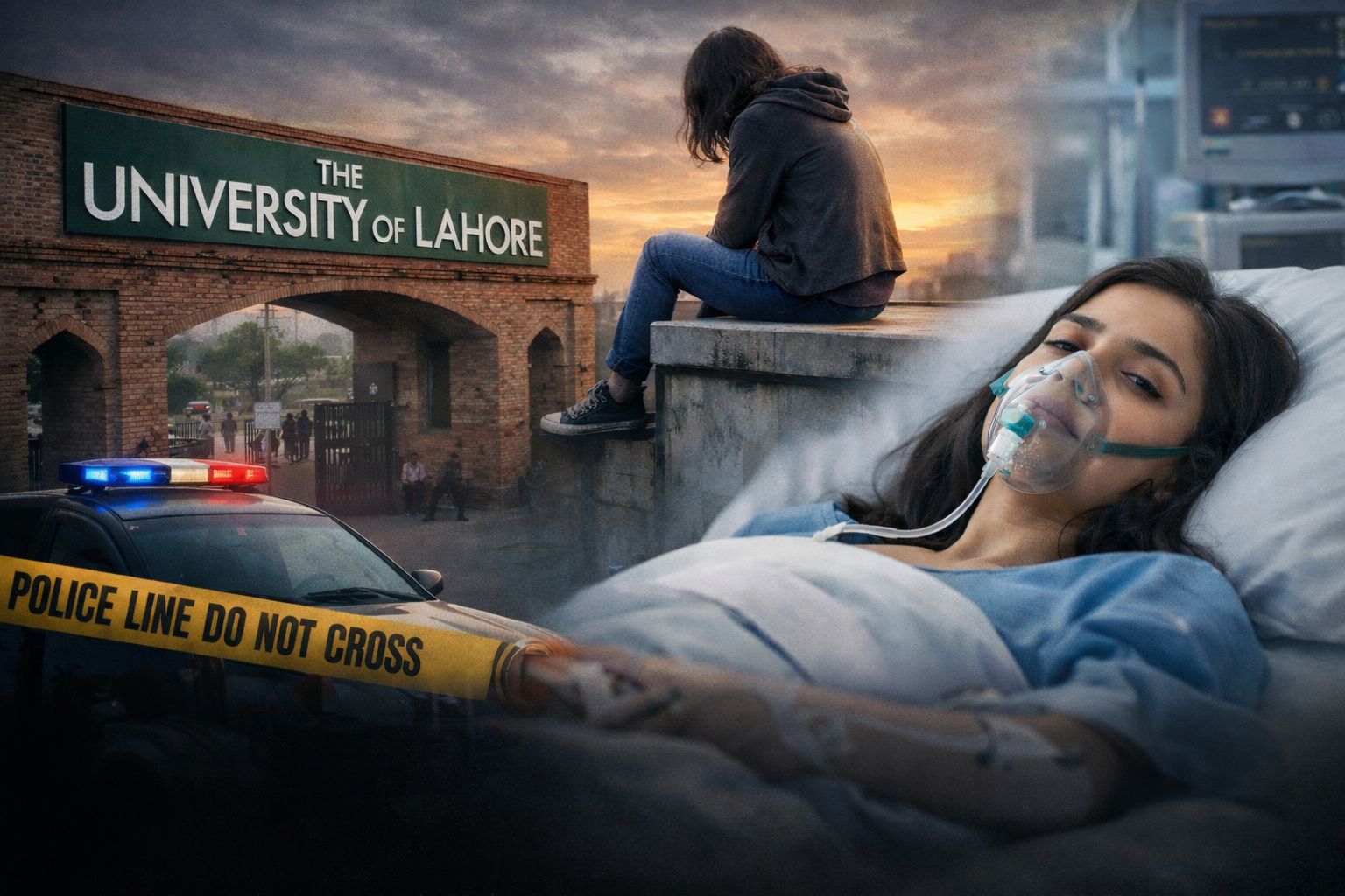 لاہور یونیورسٹی آف لاہور میں خودکشی کا معاملہ، 21 سالہ طالبہ بالاخر ہوش میں آگئیں 1 urdu news update, University of Lahore 21-Year-Old Female Student