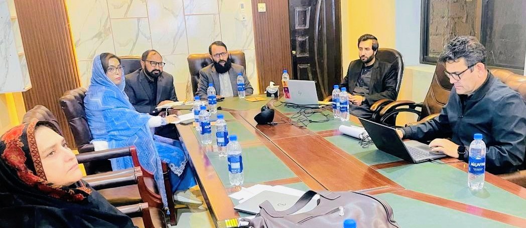 سیکریٹری ہائیر ایجوکیشن کی سربراہی میں جی بی کے تمام کالجز کے پرنسپلز کے ساتھ آن لائن اجلاس کا کامیاب انعقاد 1 urdu news update Secretary Higher Education meeting