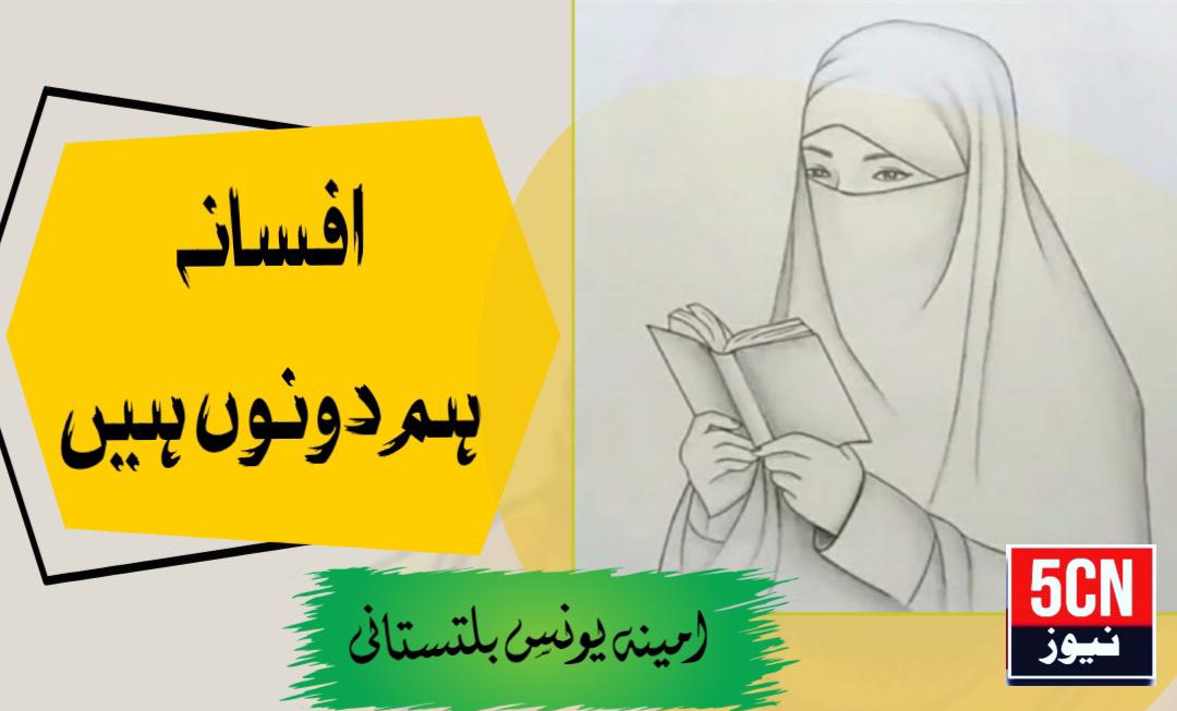 افسانہ . ہم دونوں ہیں آمینہ یونس ،بلتستانی 1 Afsana The Two of Us