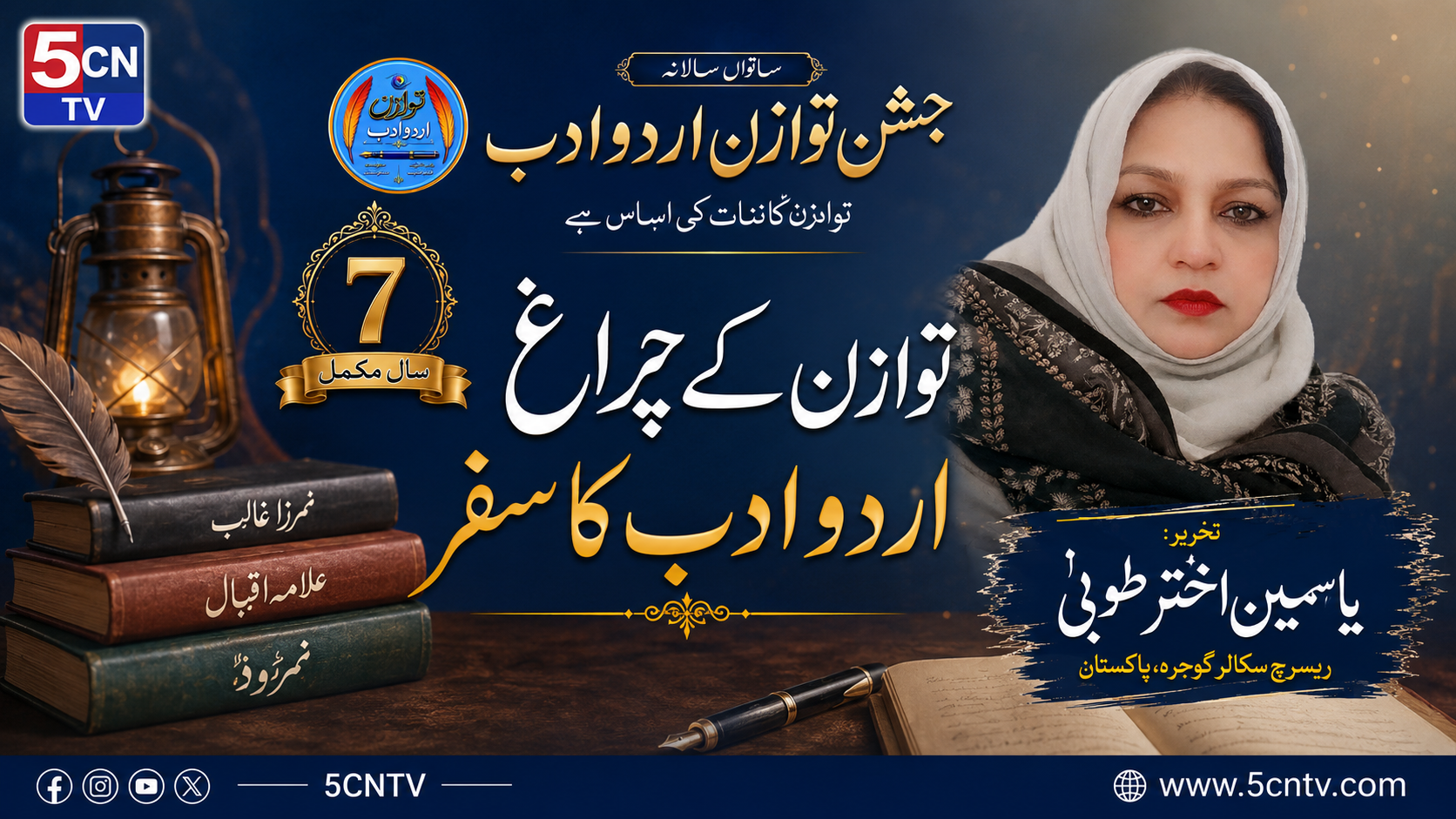 توازن کے چراغ تلے اردو ادب کا سفر. تحریر: یاسمین اختر طوبیٰ ریسرچ اسکالر گوجرہ، پاکستان 1 urdu news update Urdu Literature's Journey