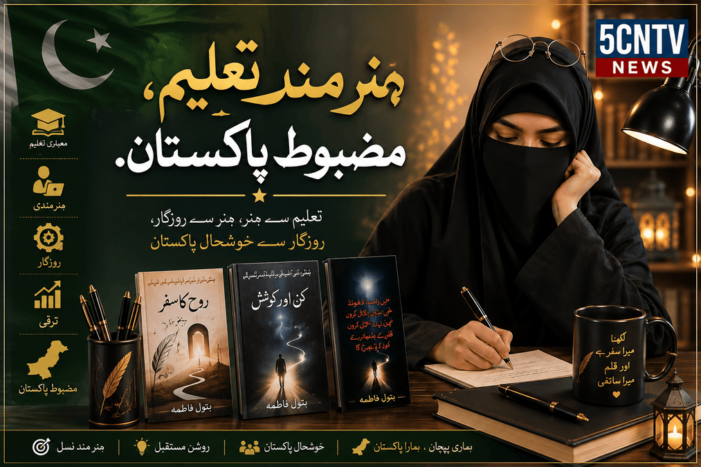 ہنر مند تعلیم، مضبوط پاکستان. بتول فاطمہ 1 Skilled Education, A Stronger Pakistan