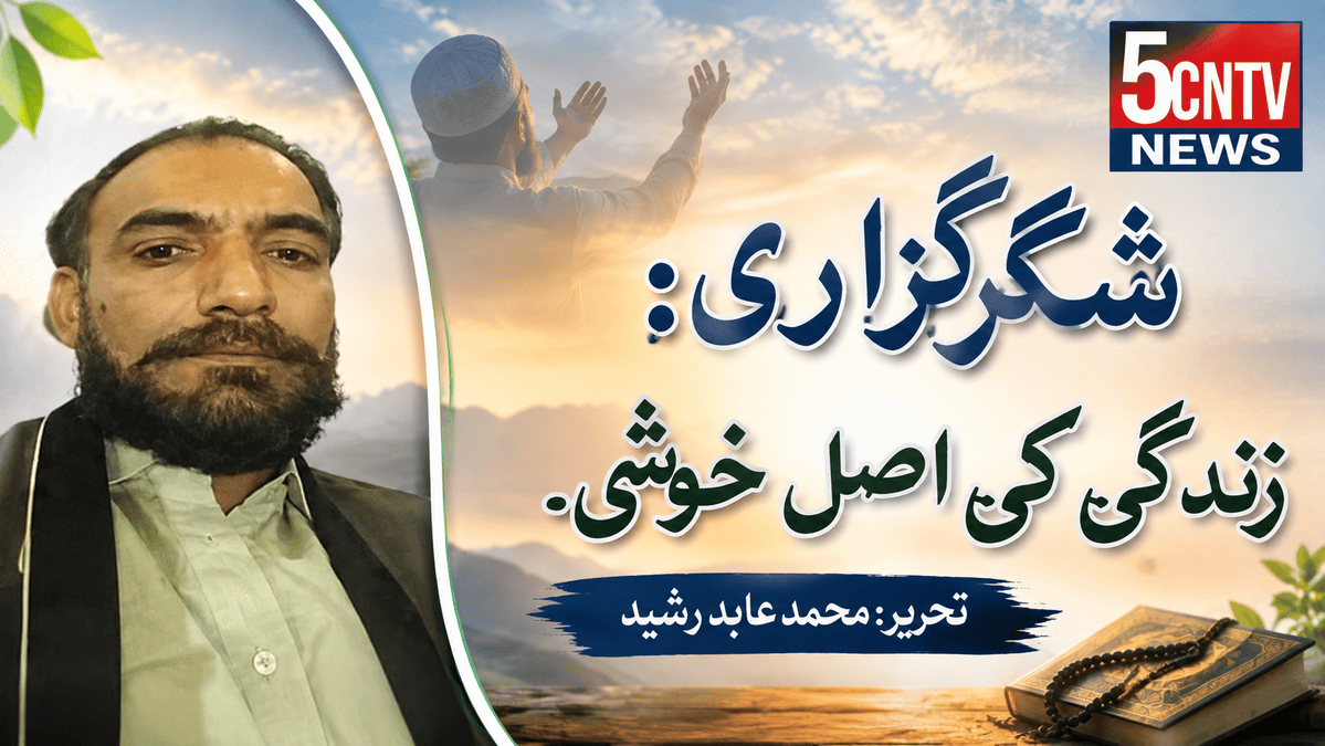 شکرگزاری: زندگی کی اصل خوشی۔ تحریر محمد عابد رشید 1 True Joy of Life